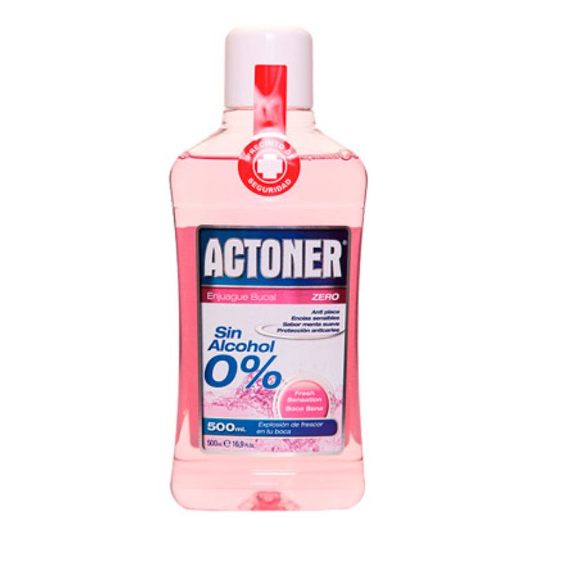 ACTONER ENJUAGE 0% ALCOHOL 500ml
